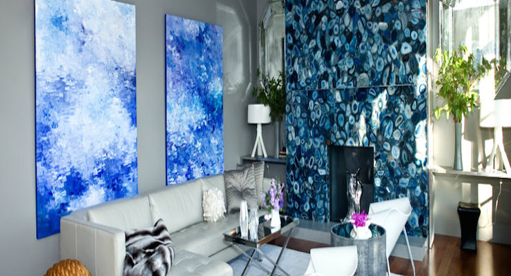 6 easy ways to use art in different living room sets