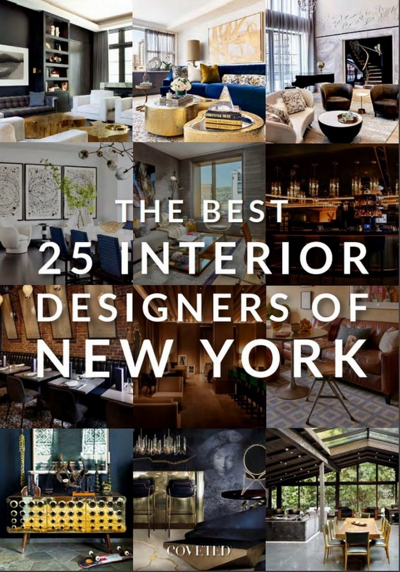 This Incredible Ebook Tells Who Are NYC's Best 25 Interior Designers