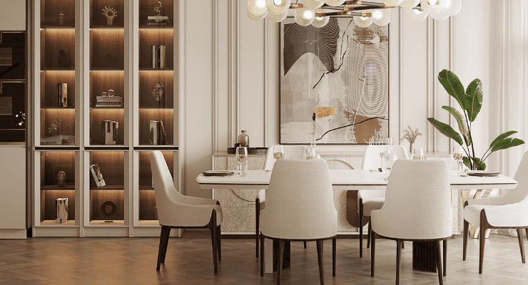 modern luxury dining room ideas
