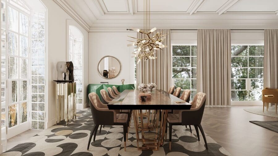 dining room rugs